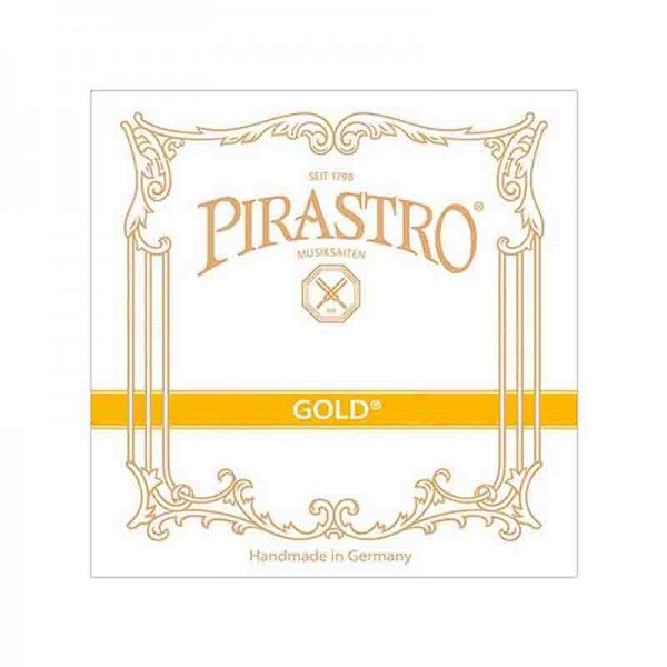 PIRASTRO Gold Violin E - Steel Medium Pirastro - GMBH Corde