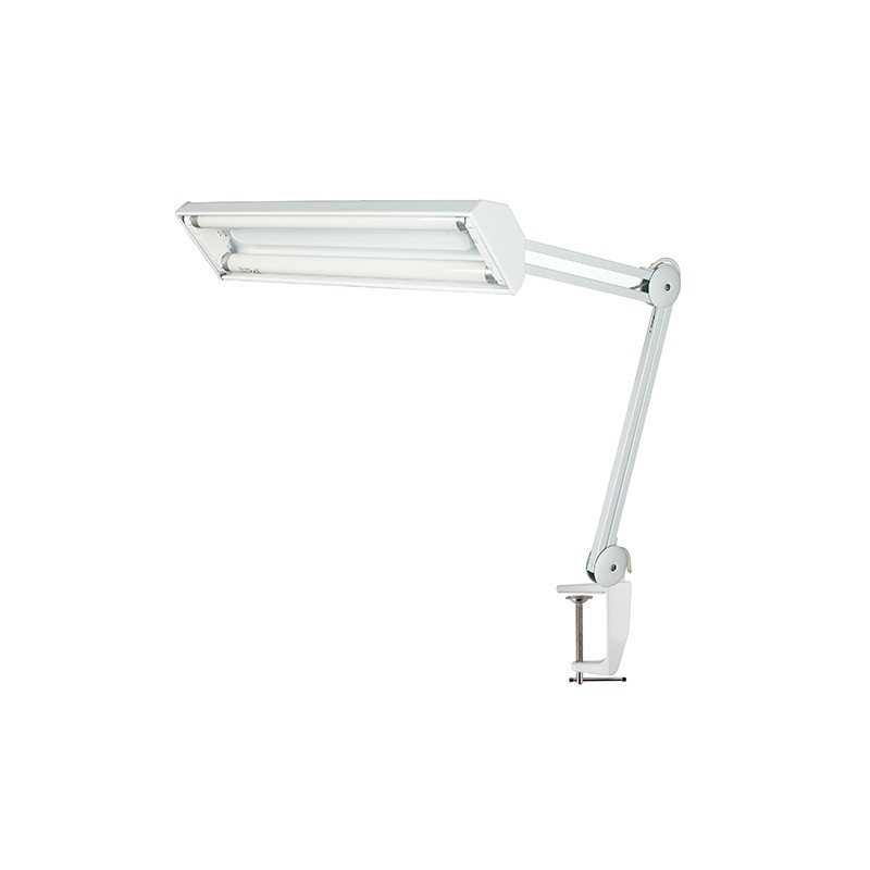 Clamp Fixing Table Lamp - White GL Maintenance