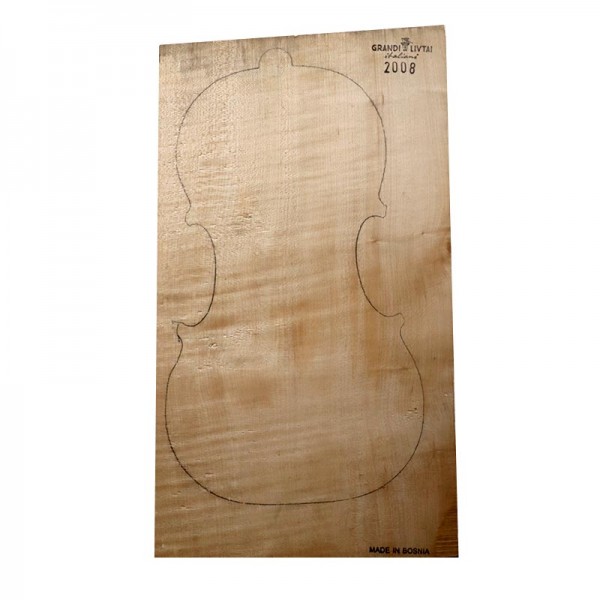 Maple "Basic" violin back one pieces + Ribs Grandi Liutai Italiani Violin