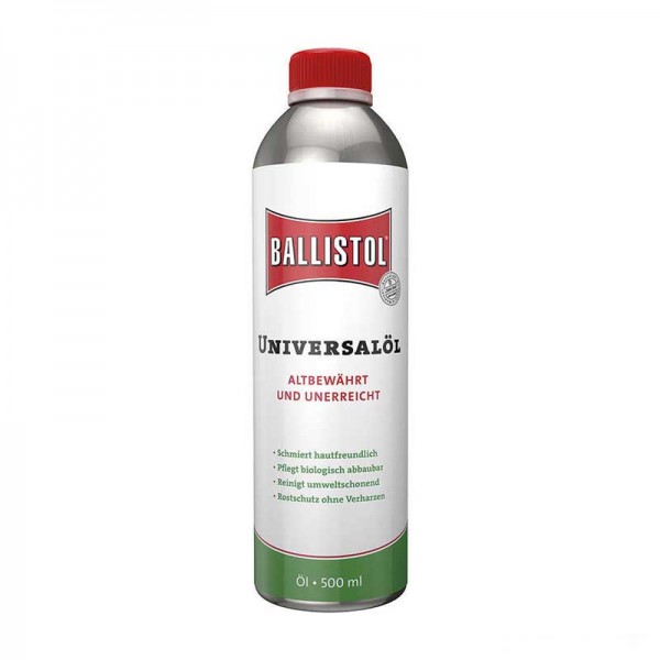 Olio Universale Ballistol, Confezione Scorta, 500 ml Ballistol Affilatura