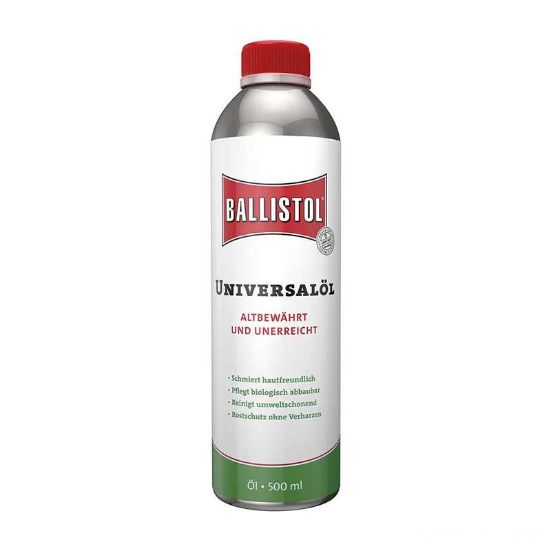 Olio Universale Ballistol, Confezione Scorta, 500 ml Ballistol Affilatura