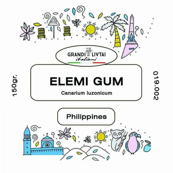 Elemi Gum - 100 g Grandi Liutai Italiani Natural Resins
