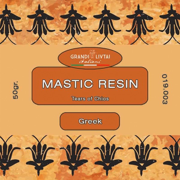 Mastic Resin - 50 g Grandi Liutai Italiani Natural Resins