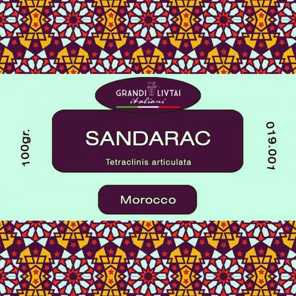 Sandarac - 100 g Grandi Liutai Italiani Natural Resins