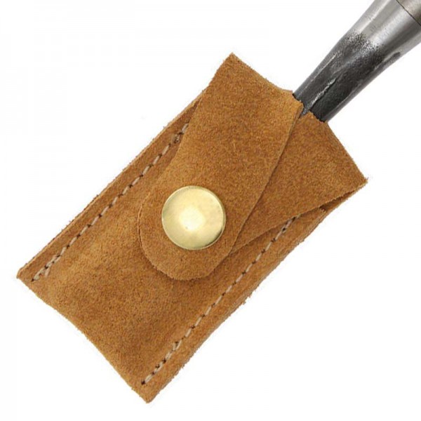 Leather Protective Cap for Chisels Made of Stretchable Leather GL Chisels