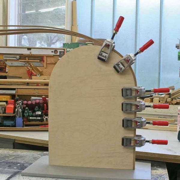 One-handed Uni Clamp with centered vice GL Clamps