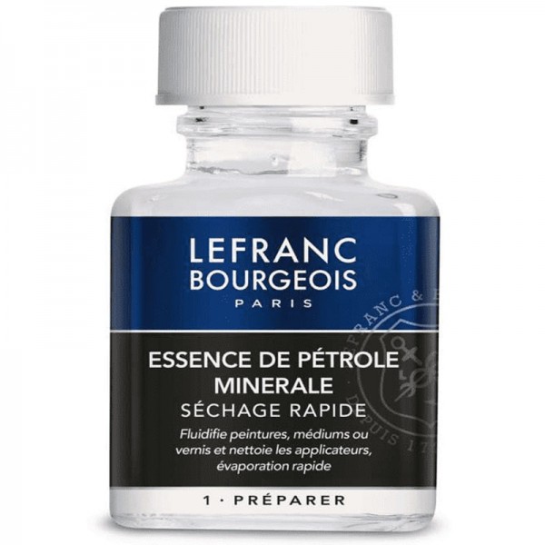Quick Drying Petroleum Essence - LEFRANC & BOURGEOIS - 75ml Lefranc & Bourgeois Solvents & Oils