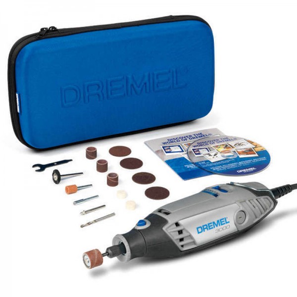 Dremel 3000-15 Multipurpose Rotary Tool Kit Dremel Electric Tools