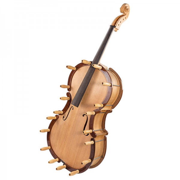 Set di morse sagomate chiudi-cassa, 6 pezzi, violoncello Morsetti