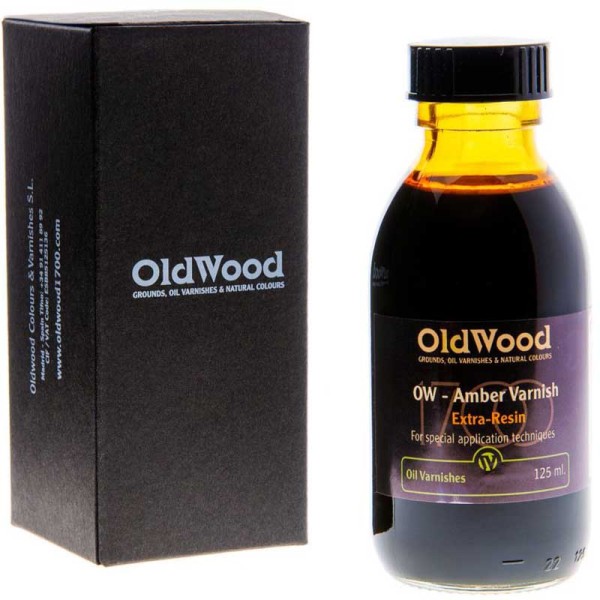 Amber Varnish Extra Resin - 125 ml - OLD WOOD Old Wood old Wood 1700