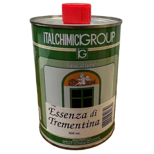 Essenza di Trementina in lattina - 500ml Italchimici Solventi & Oli