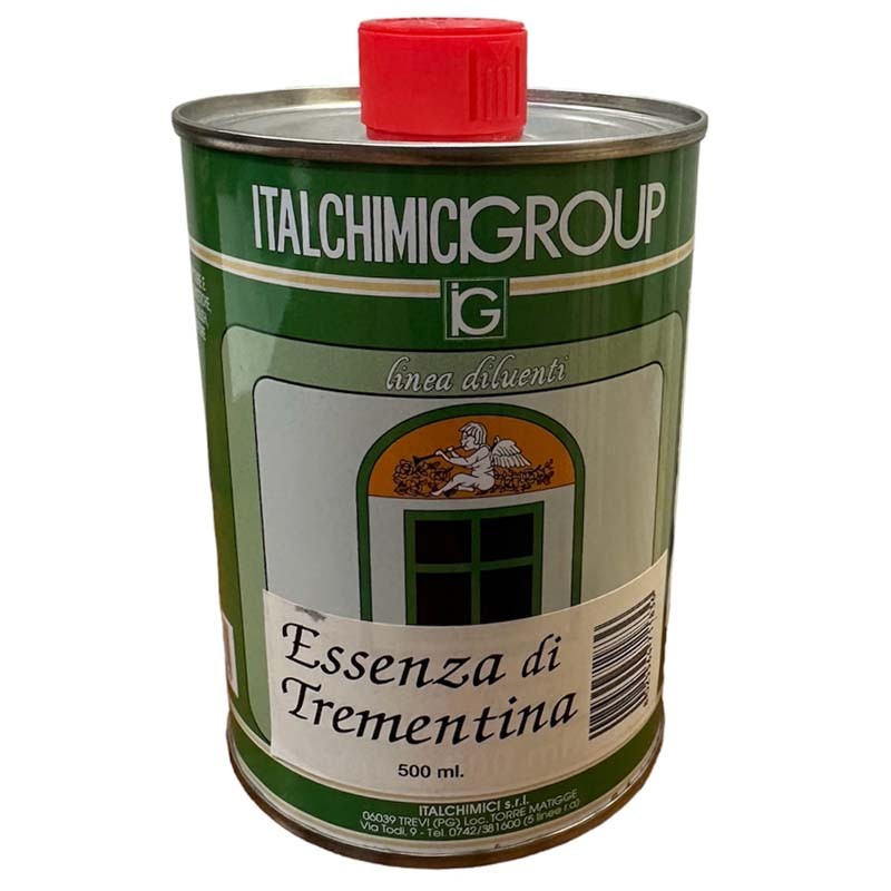Essence of Turpentine, canned - 500ml Italchimici Solvents & Oils