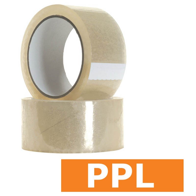 PPL Clear Packaging Tape - 50mt GL Workshop