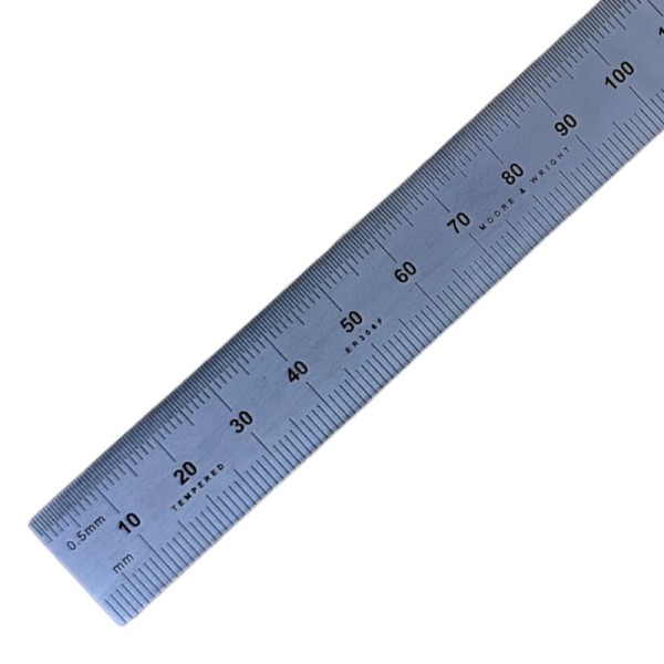 MOORE & WRIGHT Steel Engineers' Rulers MOORE&WRIGHT Measurement