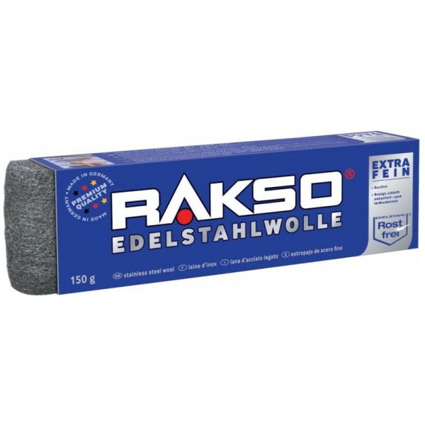 Rakso stainless steel wool 150 g extra fine Rakso Abrasives