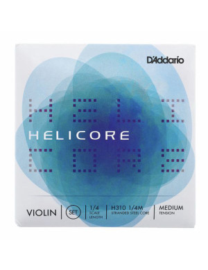 D'Addario Helicore Violin 1/4 - H310-1/4M - 1/4 and 1/8 Vi­ol­in Strings - D'Addario Strings - Grandi Liutai