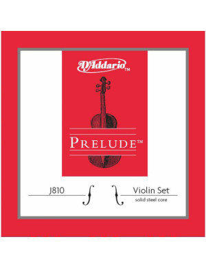 D'Addario Prelude MUTA Violino 1/16 - J810-1/16M - 1/10, 1/16 and 1/32 Vi­ol­in Strings - D'Addario Strings - Grandi Liutai