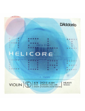 D'Addario Helicore DO Violino 4/4 Heavy