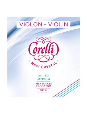 Corelli NEW Crystal MUTA Violino 4/4 MI Asola- 700M - 4/4 and 7/8 Strings for Vi­ol­ins - Corelli Strings - Grandi Liutai