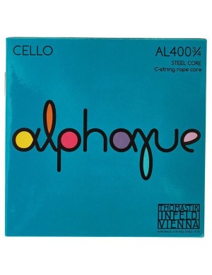 Thomastik Alphayue MUTA Cello 3/4 - AL400 Corde per Violoncello 3/4 a 1/2 Thomastik-Infeld