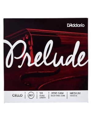 Daddario Prelude SET Cello 1/4 - J1010-1/4M - Cello Strings 1/4 1/8 - D'Addario Strings - Grandi Liutai