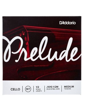 Daddario Prelude MUTA Cello 1/2 - J1010-1/2M Corde per Violoncello 3/4 a 1/2 D'Addario Strings