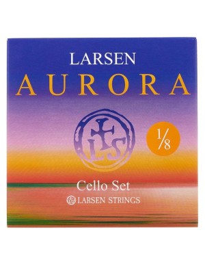 Larsen Aurora SET Cello 1/8 Medium - Cello Strings 1/4 1/8 - Larsen - Grandi Liutai