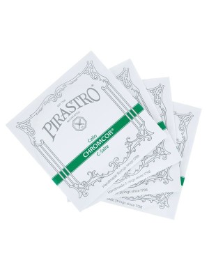 Pirastro Chromcor SET Cello 1/4 - 1/8 - Cello Strings 1/4 1/8 - Pirastro - GMBH - Grandi Liutai