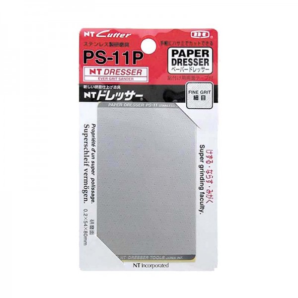 Abrasivo Su Foglio Di Acciaio NT DRESSER - PS-11P Fine - 0.2 mm x 54 mm x 80 mm Abrasivi NT Dresser