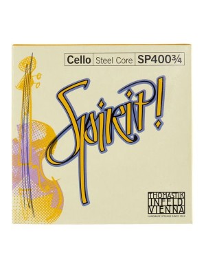 Thomastik Spirit MUTA Cello 3/4 - SP400 3/4 Corde per Violoncello 3/4 a 1/2 Thomastik-Infeld