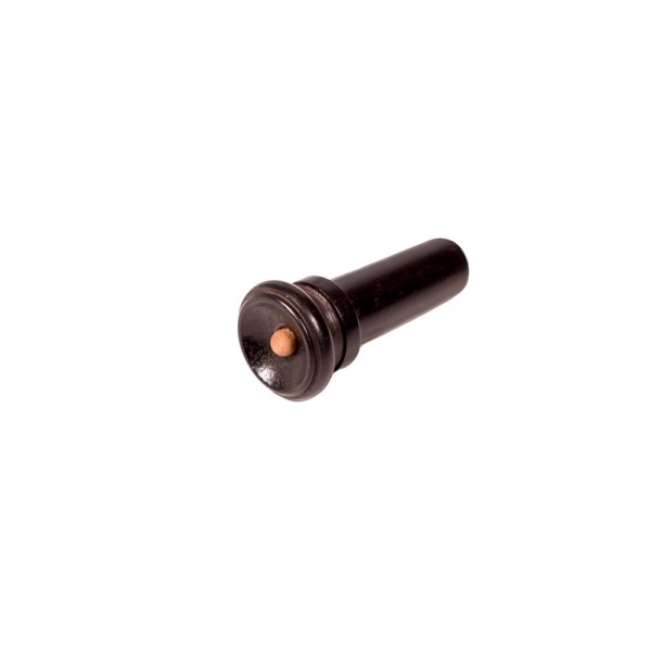 Hill African Ebony Endpin with Inside Pin - Ebony/Boxwood GL Fitting Sets